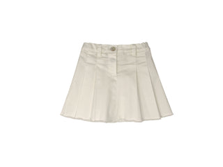 ZT White Pleat Skirt