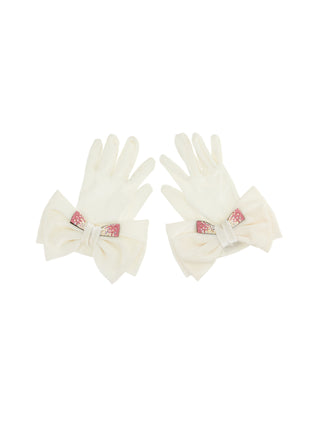 ML Ivory Dressy Gloves