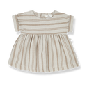 OMF Josephin Biscotto Linen Striped Dress