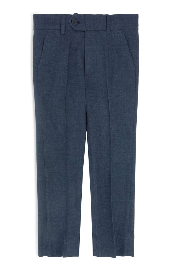 AM Crown Blue Mod Suit Pant