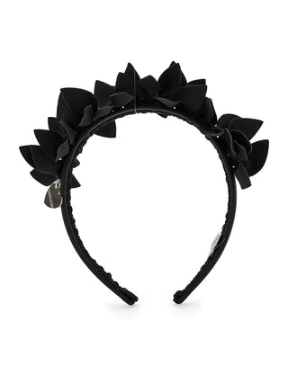 ML Black Petal Hairband