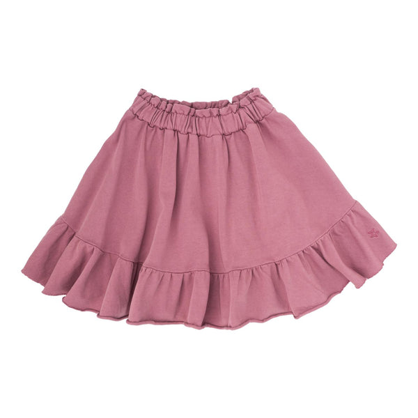 TOC Dark Pink Ruffle Skirt