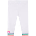 White 'Do Nothing Club' Legging Set