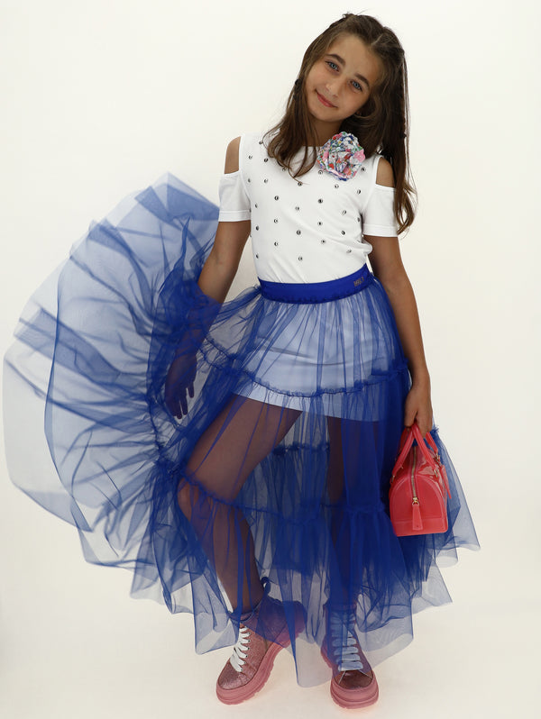 Cobalt Maxi Dress Set