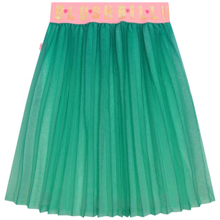 BB Green Pleated Skirt