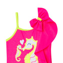 Pink Seahorse Graphic Swimsuit