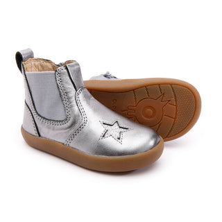 Local Star Silver/Glam Argent High Top