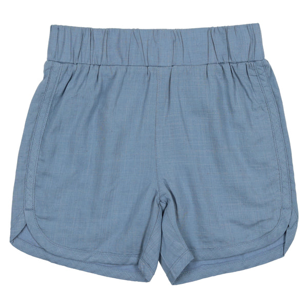 CCB Blue Linen Shorts