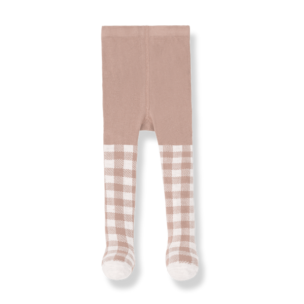 OMF Eira Rose Baby Check Tights