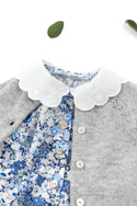 TAR Grey Cashmere Cardigan