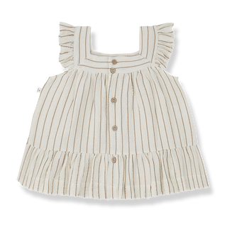 OMF Miriam Biscotto Striped Dress