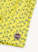 Yellow Mini Skiiers Taxi Shorts