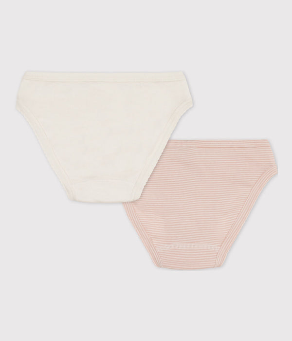PB Pink Stripe 2 Pk Underwear