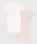 PB Pink Stripe Undershirts Set