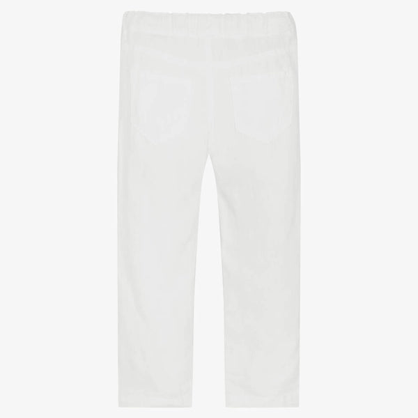 ILG White Linen Pants