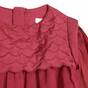 CL Raspberry Crepe Dress