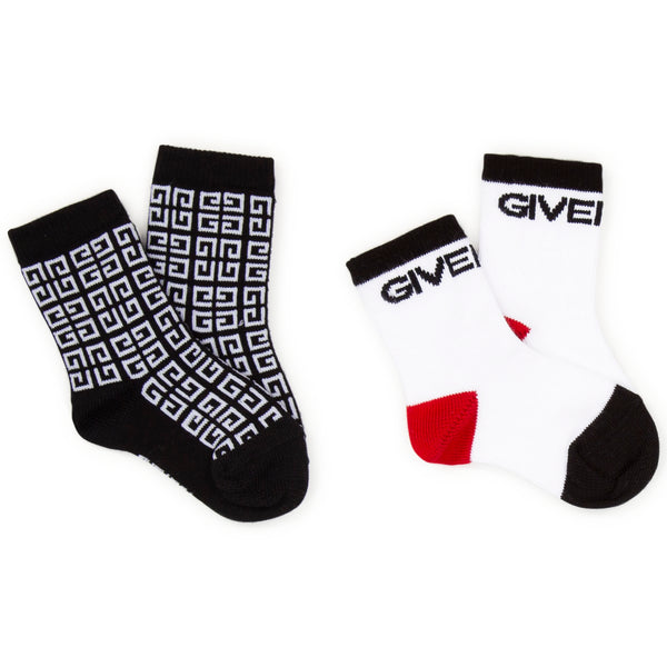 GV Black and White Baby Socks Set