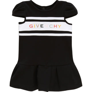 Black Multi Logo Dress