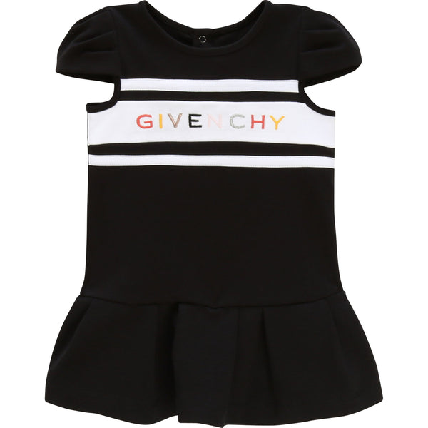 Black Multi Logo Dress