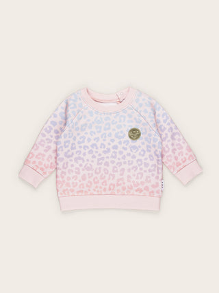 HB Rainbow Multi Leopard Print Sweatshirt