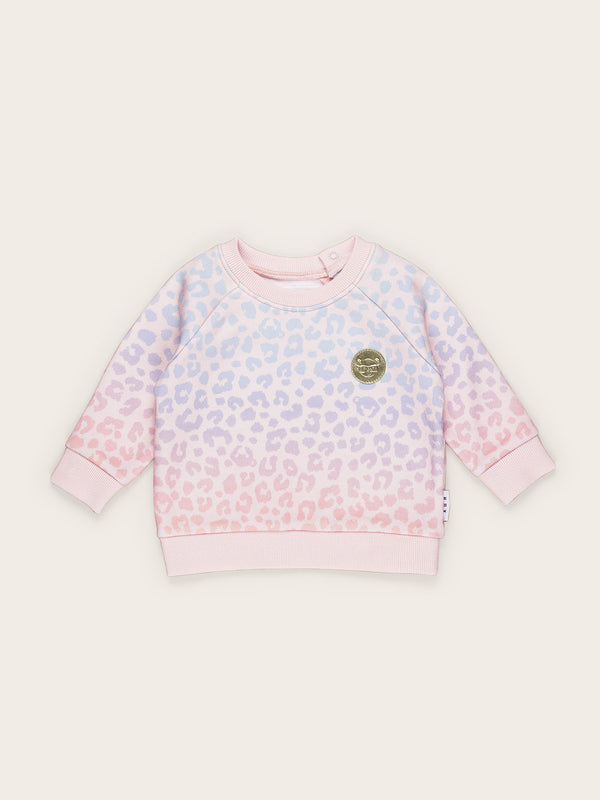 HB Rainbow Multi Leopard Print Sweatshirt