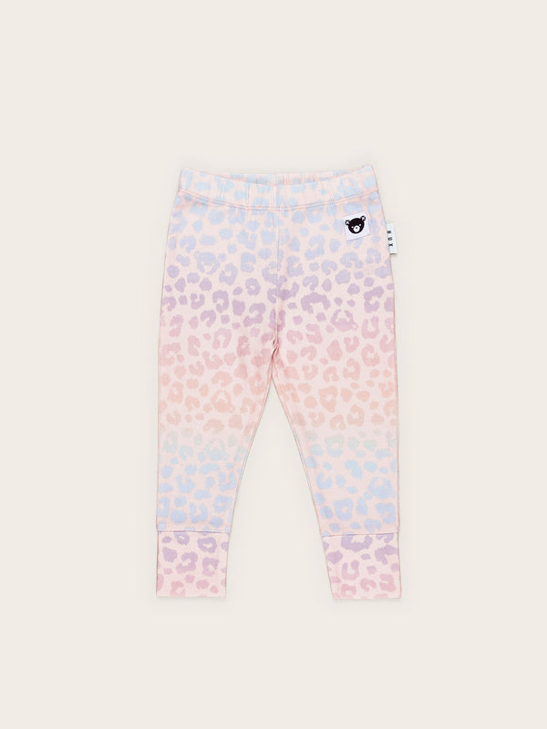 HB Rainbow Multi Leopard Print Pants