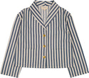 Emilia Blue Stripes Jacket