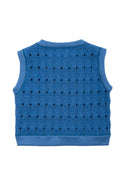 MMS Blue Chunky Vest