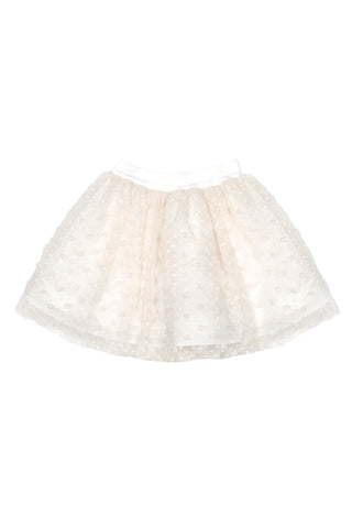 Cream Organza Skirt