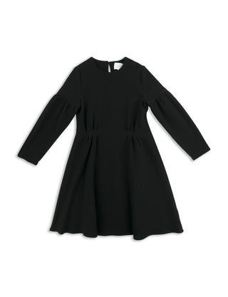 Eleni Black Honey Comb Dress