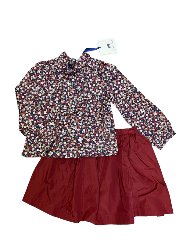 PCL Long Rodonite Bordeaux Skirt