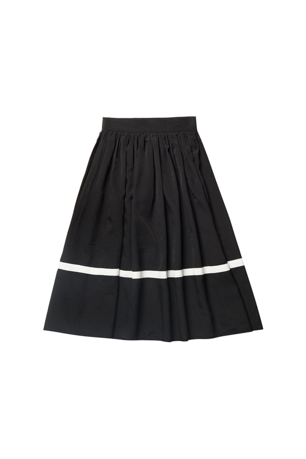 EOE Black Trim Skirt
