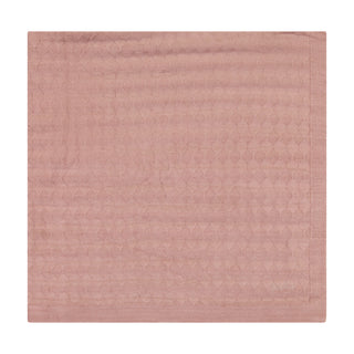 ZK Rose Textured Knit Blanket