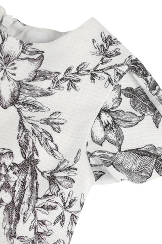 TAR Jacquard Printed Dress