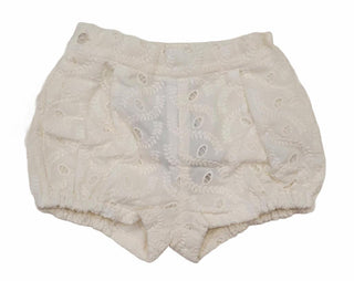 White Baby Shorts