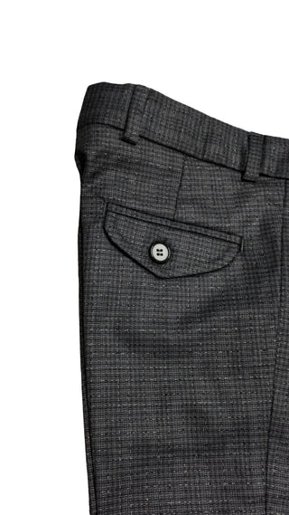 Grey Lapera Pattern 2 Button Suit