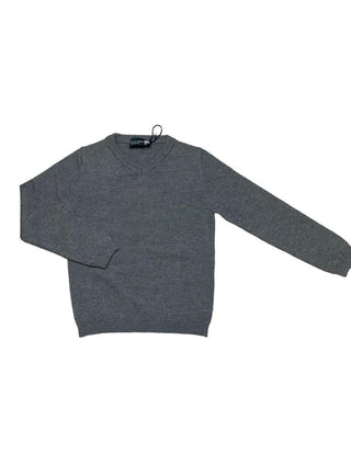 DAL Dark Grey Vneck Sweater