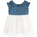 Chambray Tulle Dress