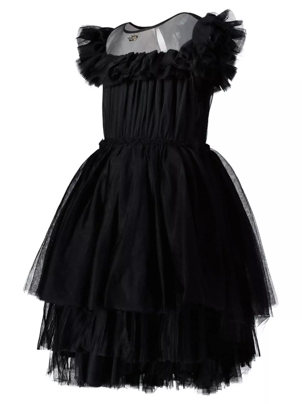 TWS Black Tulle Dress