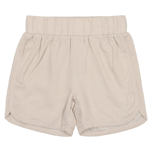 CCB White Linen Shorts