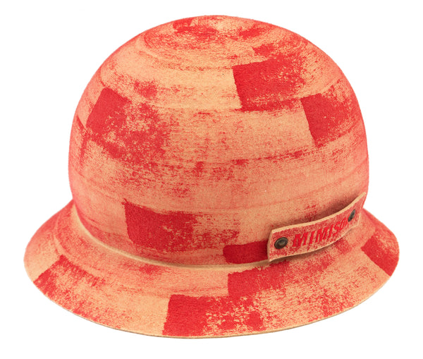 Painted Red Bucket Hat