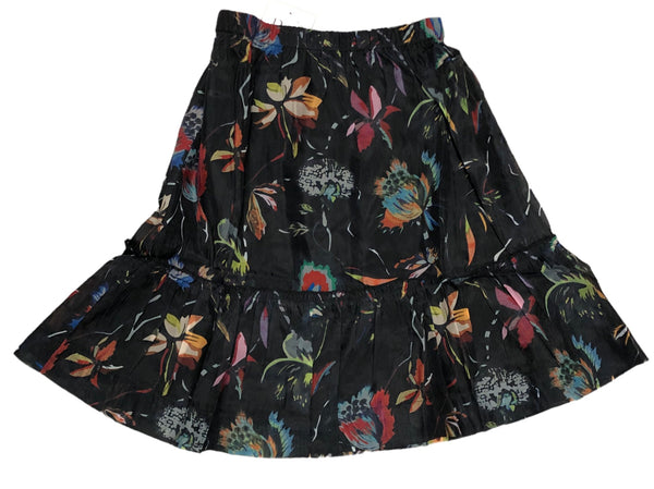 PL Organza Tiered Printed Skirt