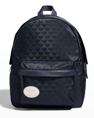 AJ Navy Logo Backpack