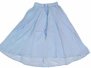 Chambray Hi-Low Skirt