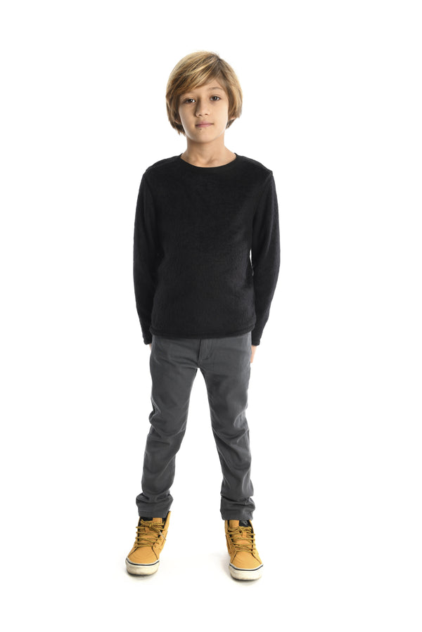 AM Grey Skinny Twill Pant