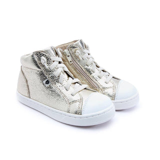 Gold Pebble Snow Chester High Top Sneaker
